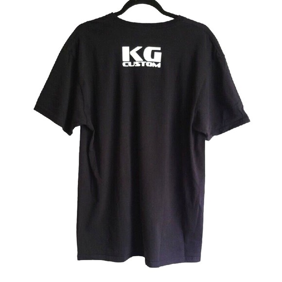 Harley Davidson Motor Cycles KG Custom Shelby American Mens L T Shirt - Picture 3 of 4